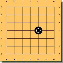 Ruch polega na postawieniu piona na skrzyowaniu linii