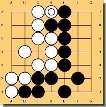 Ruch polega na postawieniu piona na skrzyowaniu linii